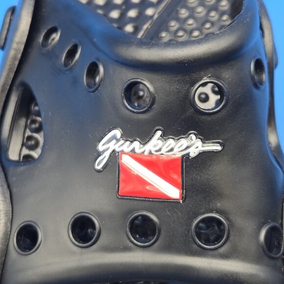 Gurkee’s After Dive Slide Sandals Men’s 8 Women’s 10 Black Scuba New Box USA main image 8